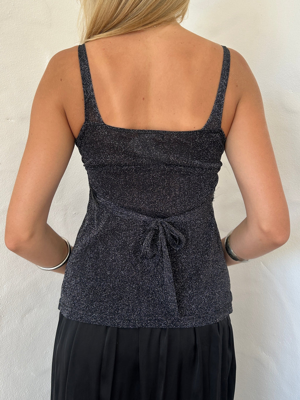 Sequin cami top