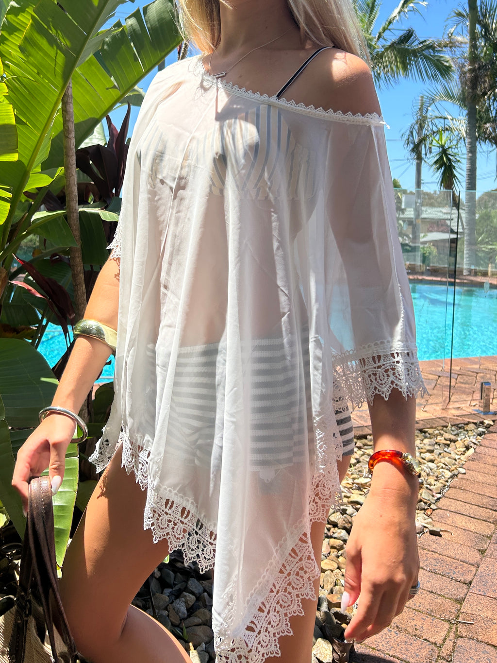 Laced Poncho