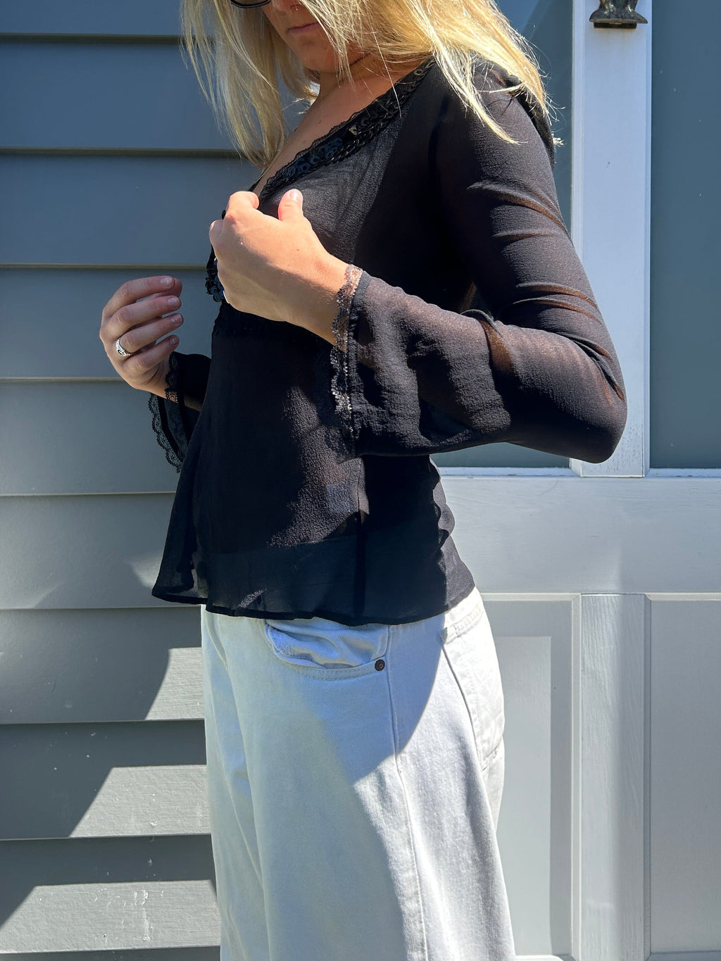 Sequin long sleeve