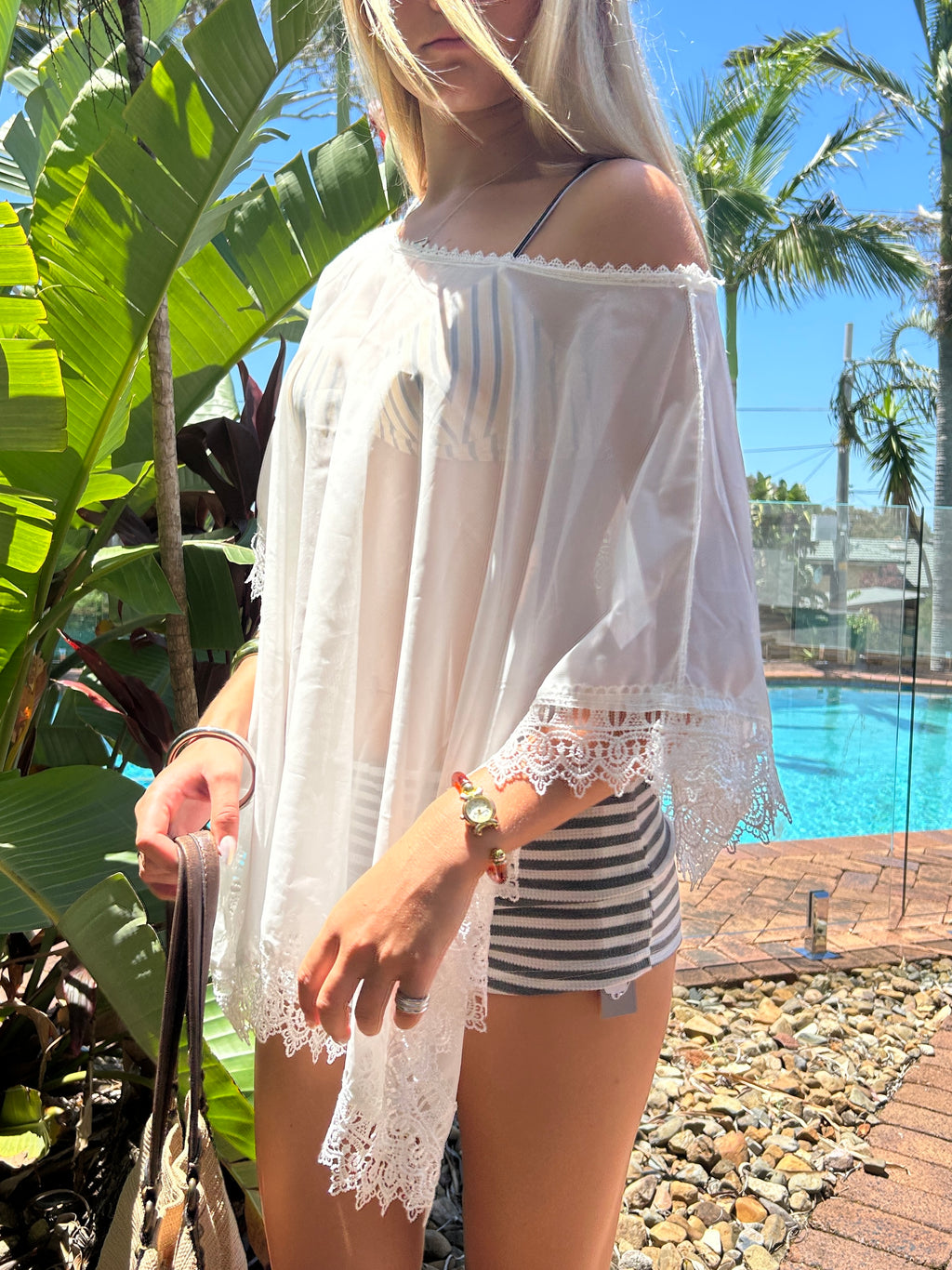 Laced Poncho