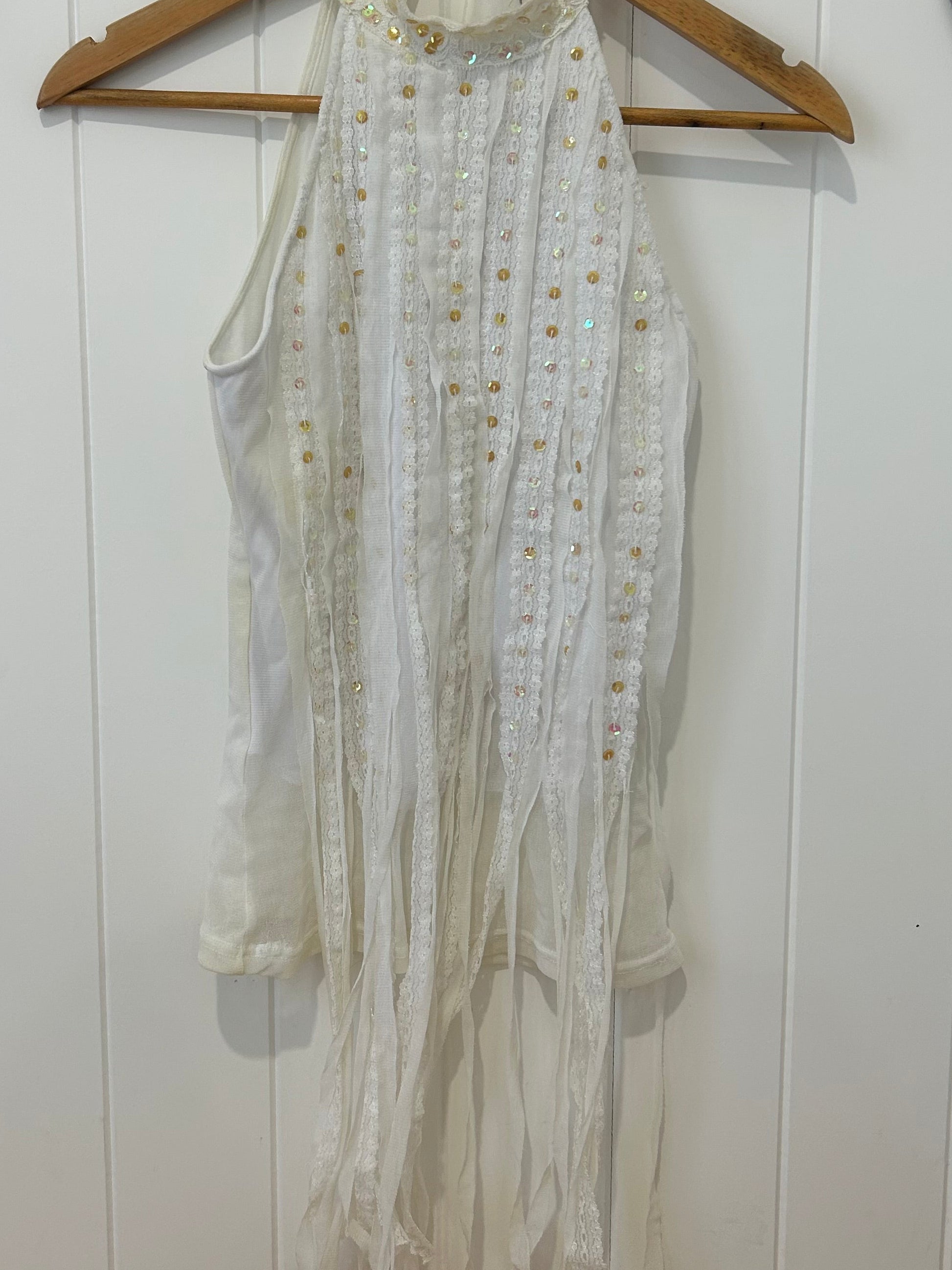Sequin octo top