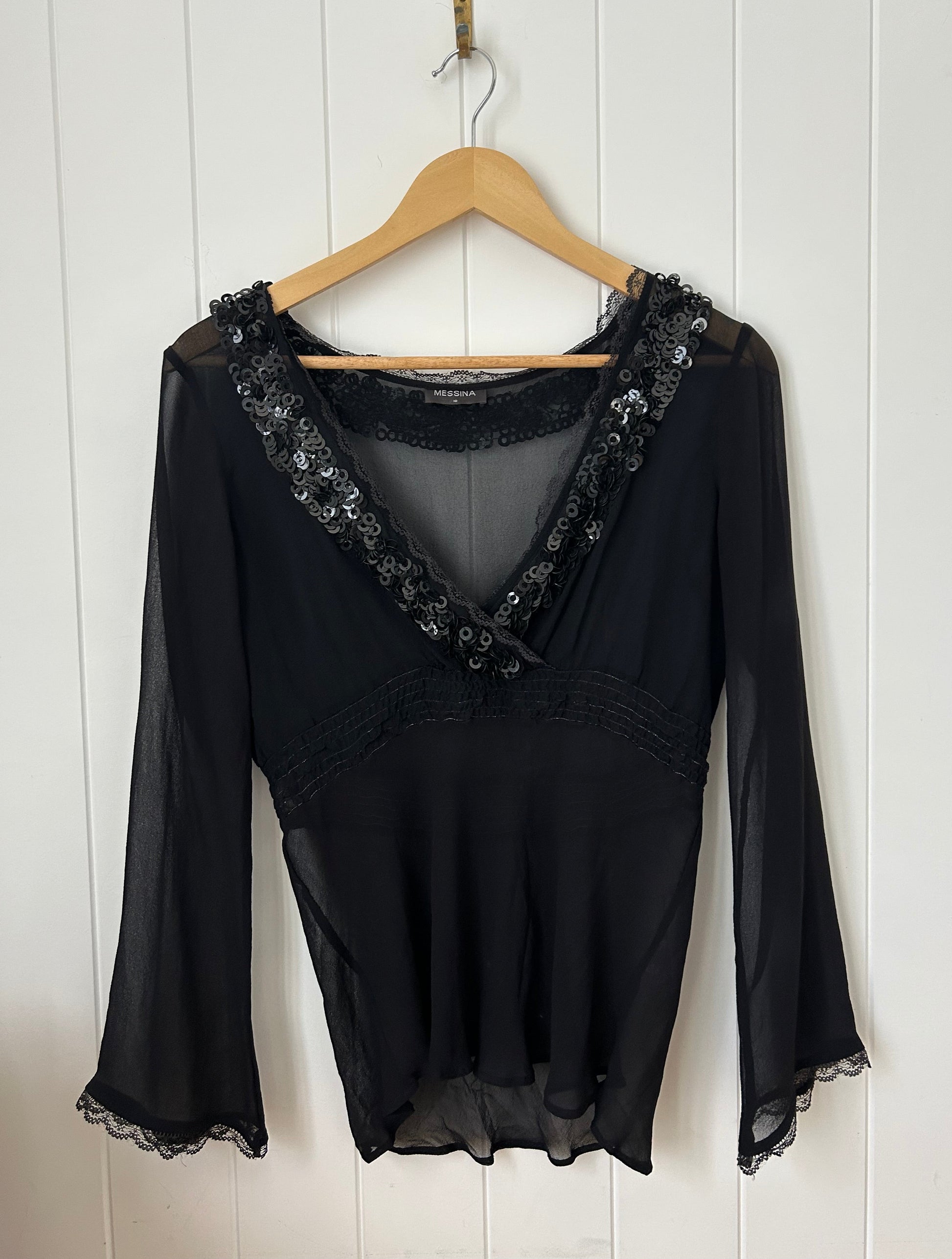 Sequin long sleeve