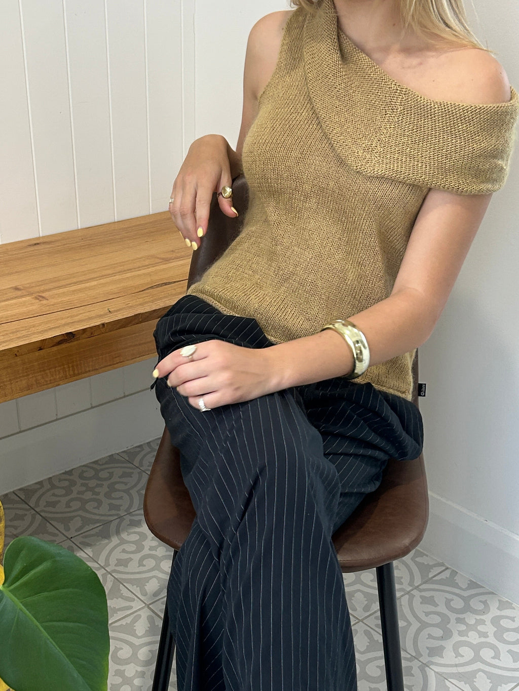 Knitted top