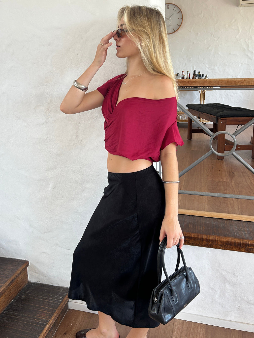Off the shoulder top