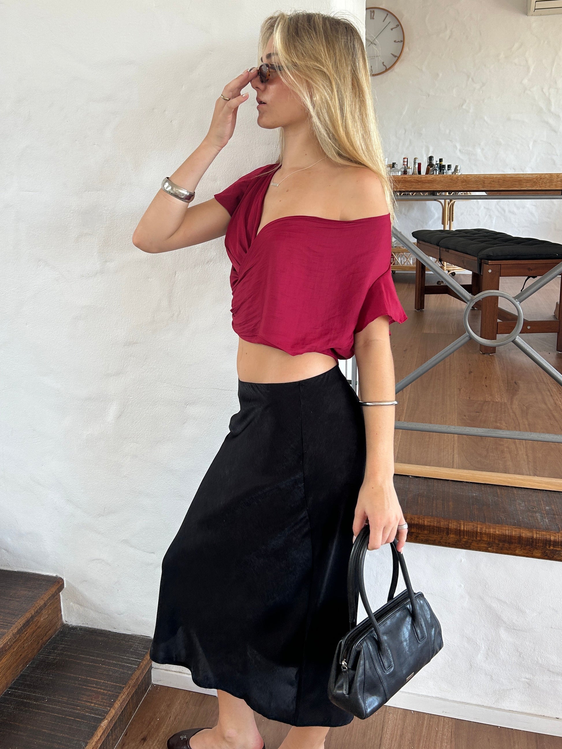 Off the shoulder top