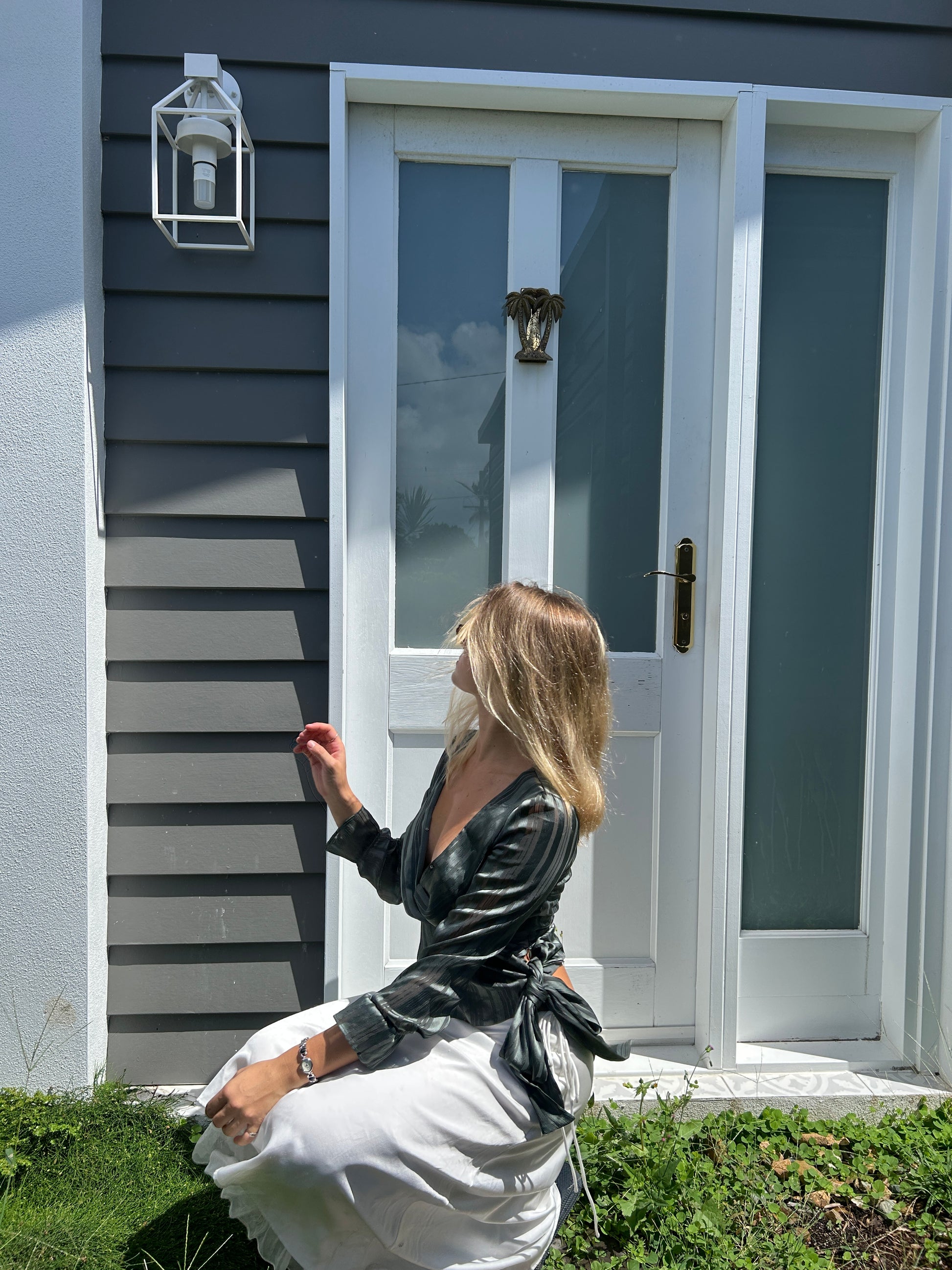 Wrap/Tie blouse
